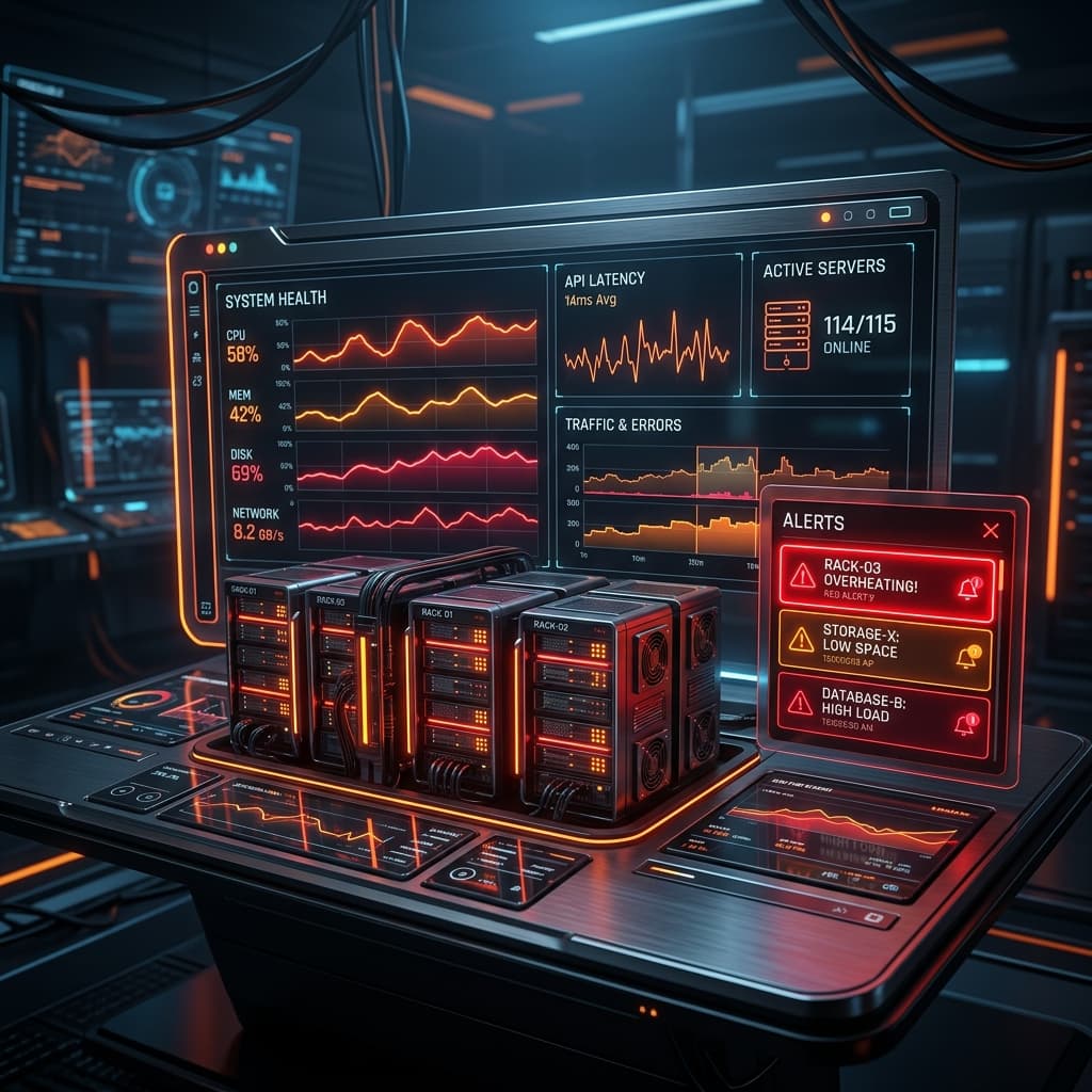 Prometheus & Grafana Monitoring Stack preview