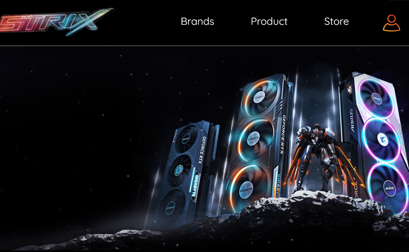 ECOMMERCE WEBSITE FOR GAMING ACCESSORIES preview